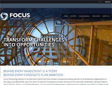 Tablet Screenshot of focus-partners.com